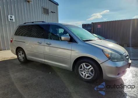 2006 Honda Odyssey Exl from USA, damaged, VIN 5FNRL38646B419097